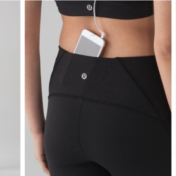 LULULEMON Train Times HR Tight 25" inseam legging high waist black run train 12 - Picture 5 of 16